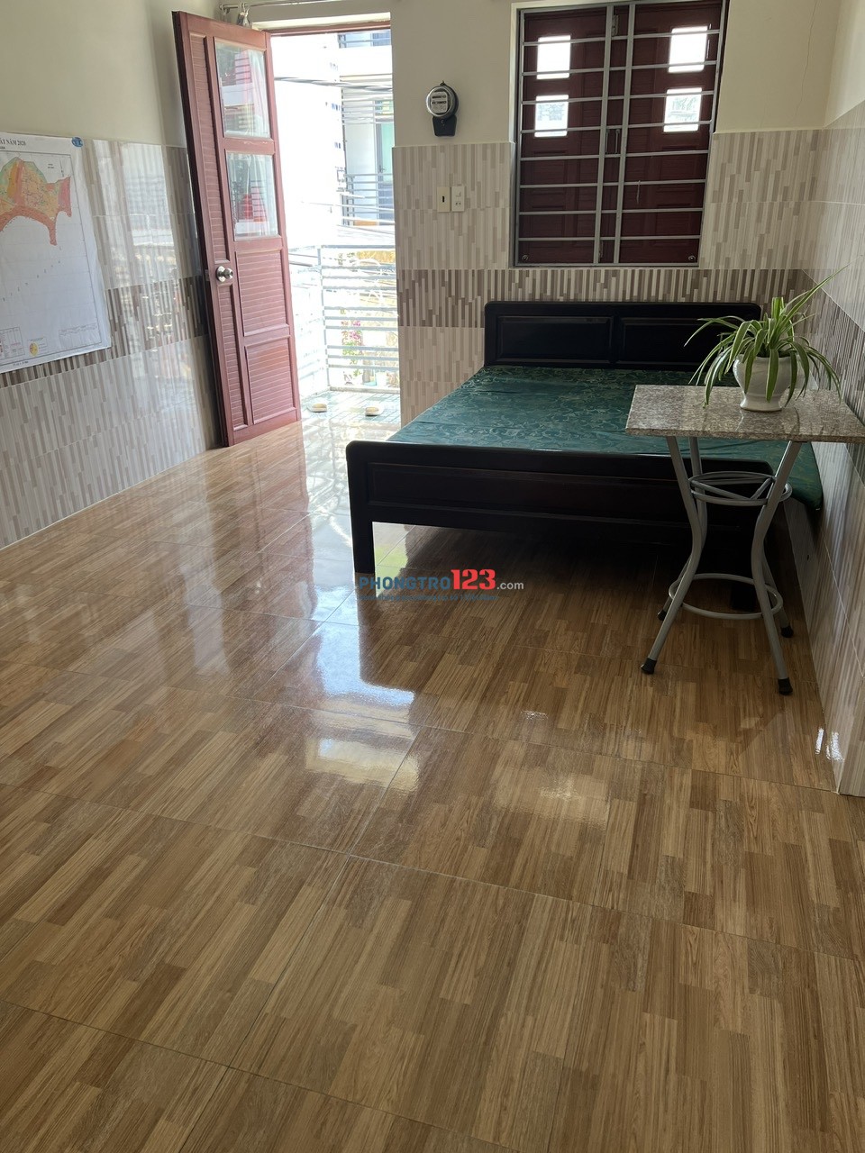 Phòng trọ có máy lạnh tủ lạnh bếp 18C Nguyễn Tấn Định Hàm Tiến Mũi Né (dốc Làng Sen)