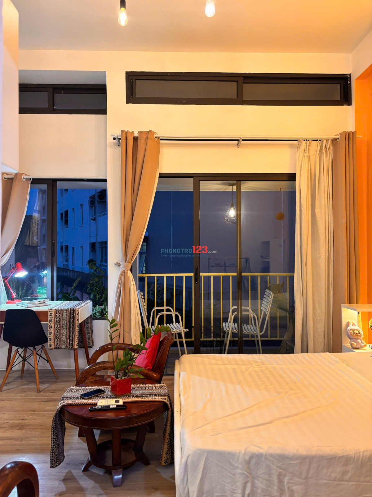 CHO THUÊ CĂN HỘ - CÓ GU - BALCONY - VIEW CÂY XANH MÁT - NGAY CẦU THỊ NGHÈ THẢO CẦM VIÊN SG