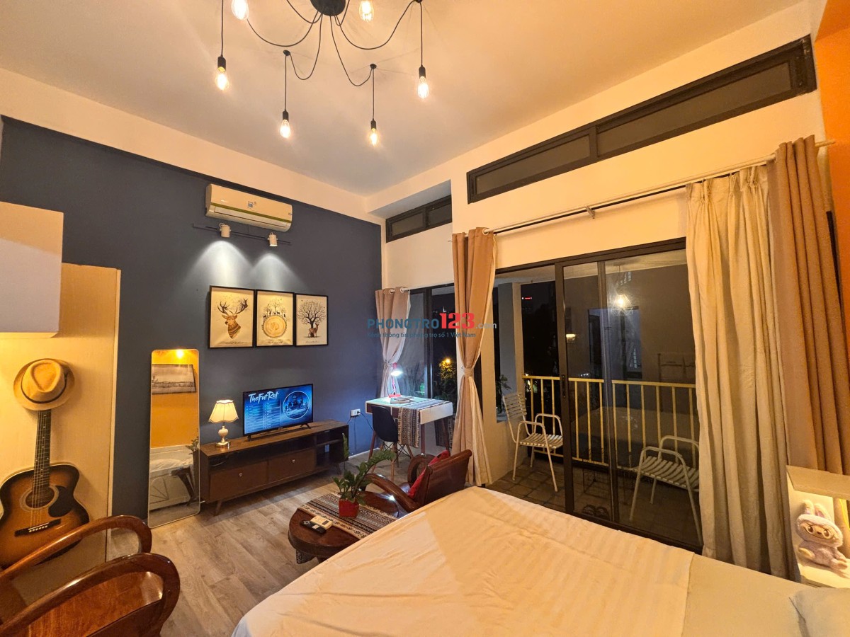 CHO THUÊ CĂN HỘ - CÓ GU - BALCONY - VIEW CÂY XANH MÁT - NGAY CẦU THỊ NGHÈ THẢO CẦM VIÊN SG