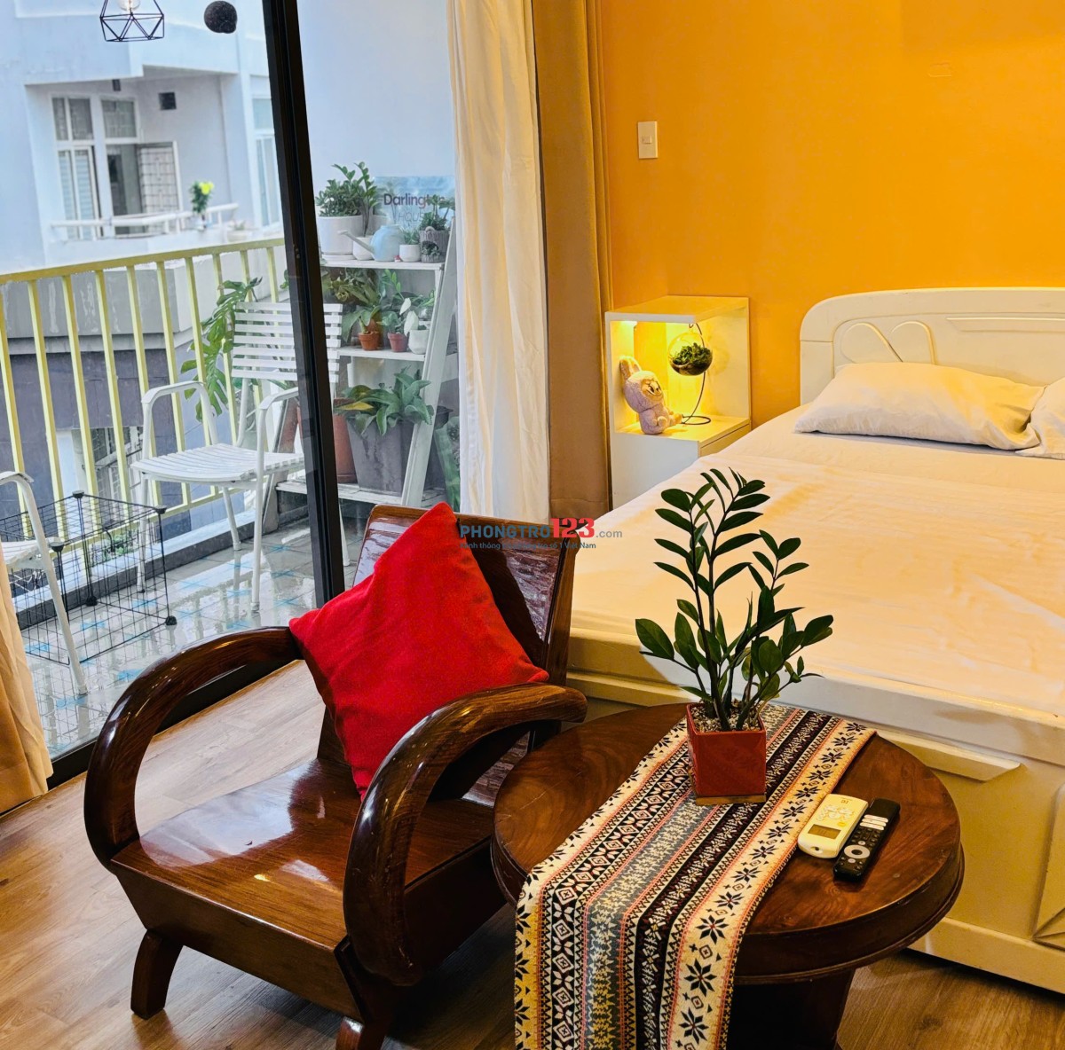 CHO THUÊ CĂN HỘ - CÓ GU - BALCONY - VIEW CÂY XANH MÁT - NGAY CẦU THỊ NGHÈ THẢO CẦM VIÊN SG