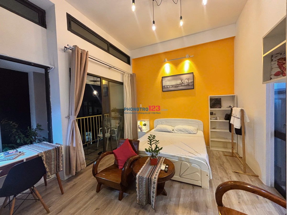 CHO THUÊ CĂN HỘ - CÓ GU - BALCONY - VIEW CÂY XANH MÁT - NGAY CẦU THỊ NGHÈ THẢO CẦM VIÊN SG