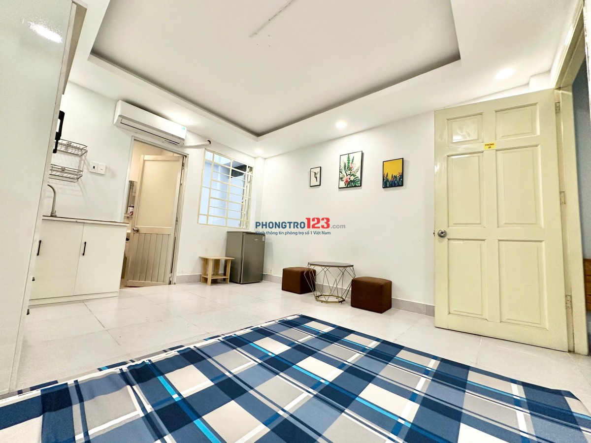 Phòng thoáng đẹp có cửa sổ giếng trời đầy đủ nội thất 137/7 Trương Đăng Quế p3 Gò Vấp gần sân bay