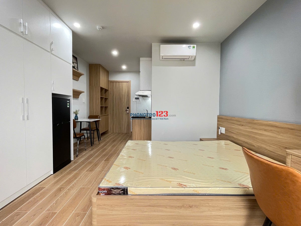 CHO THUÊ CĂN HỘ STUDIO CỬA SỔ THOÁNG, FULL NT TẠI PHƯỜNG TÂN QUY QUẬN 7 GẦN LOTTE MART, RMIT, TDTU