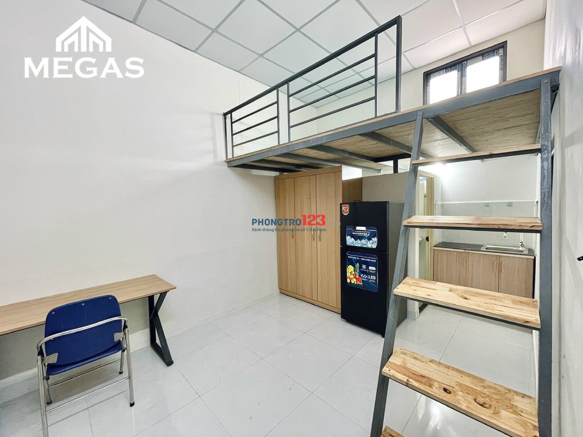Cho Thuê Căn Gác Giá Rẻ Full Nội Thất Ngay Sân Bay Tân Sơn Nhất