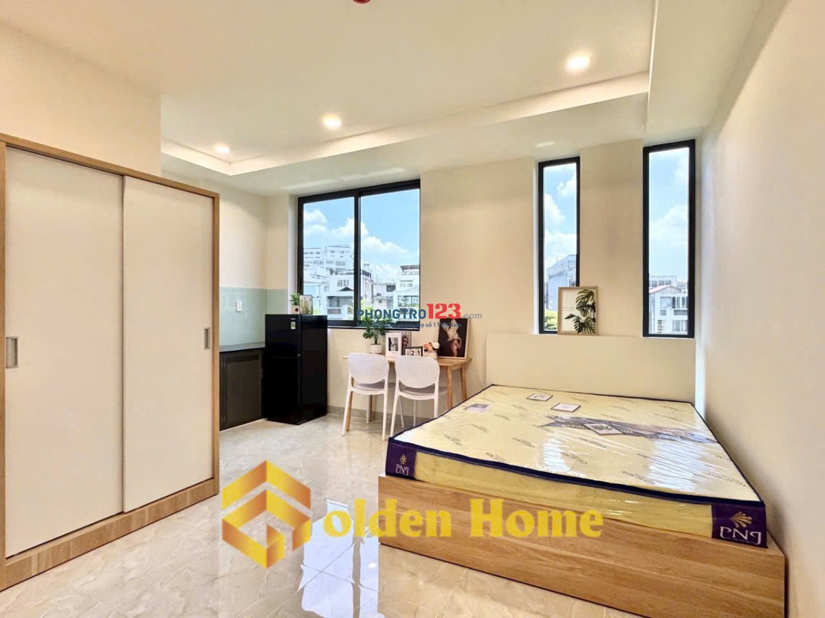CHO THUÊ CĂN HỘ STUDIO CỬA SỔ THOÁNG, FULL NỘI THẤT TẠI P. TÂN PHONG Q.7 GẦN LOTTE MART, RMIT, TDTU