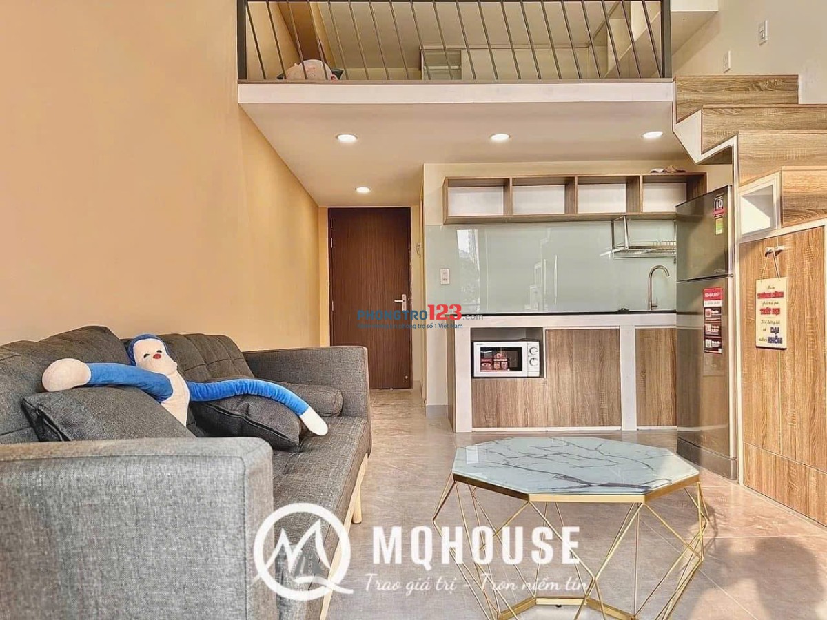 Duplex Xịn Xò. Nội Thất Cao Cấp, Phù Hợp HSSV giá chỉ 5x