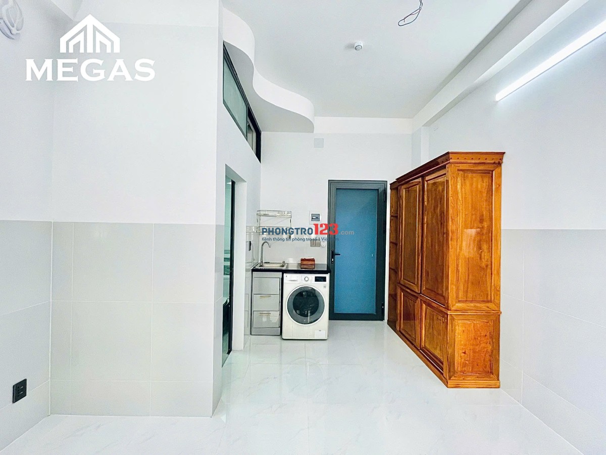 Cho thuê studio có cửa sổ lớn nằm cạnh ETOWN 5 phút đi bộ