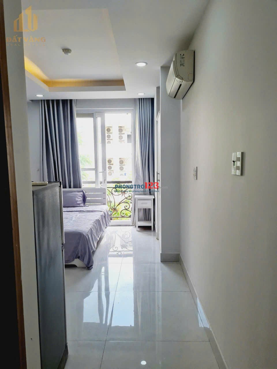 CHO THUÊ CĂN HỘ 1 PN/ STUDIO BAN CÔNG, FULL NT TẠI PHƯỜNG TÂN PHONG QUẬN 7 GẦN LOTTE MART, RMIT,TDTU