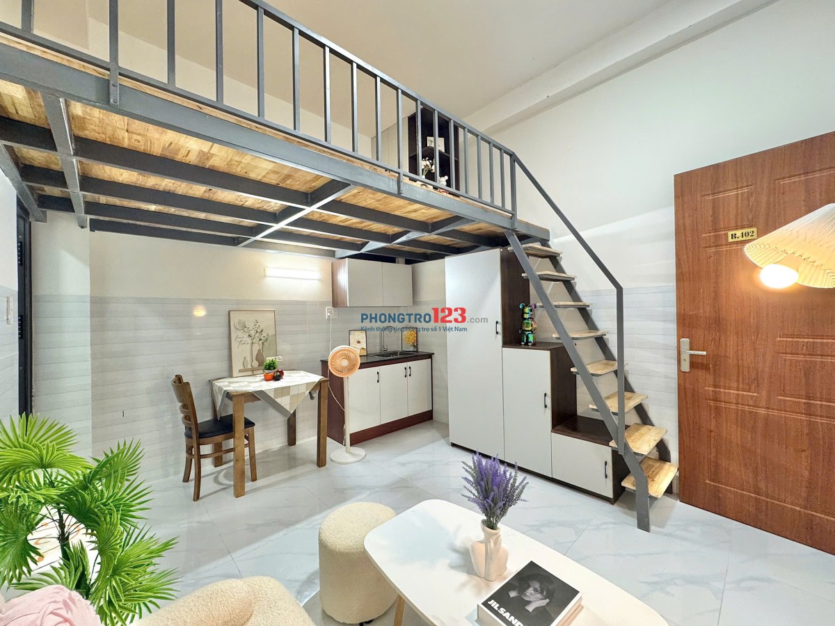 Cho Thuê Phòng Gác Giá Rẻ, Full Nội Thất - Gần LOTTE Cộng Hòa, Học Viện Hàng Không, Hoàng Hoa Thám
