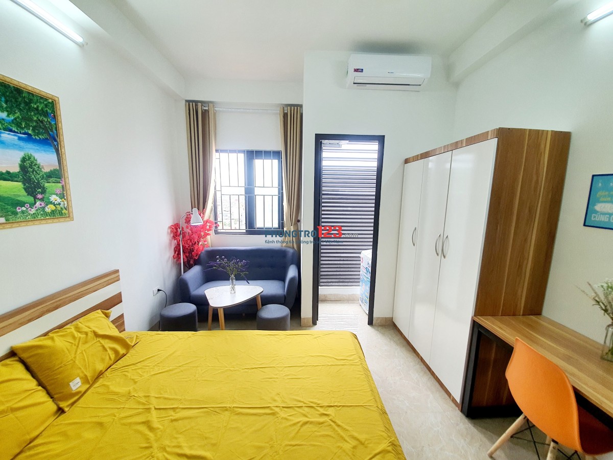 39 Yên Xá full nội thất, ngay gần bệnh viện 103, hồ Văn Quán, có ban công, máy giặt riêng