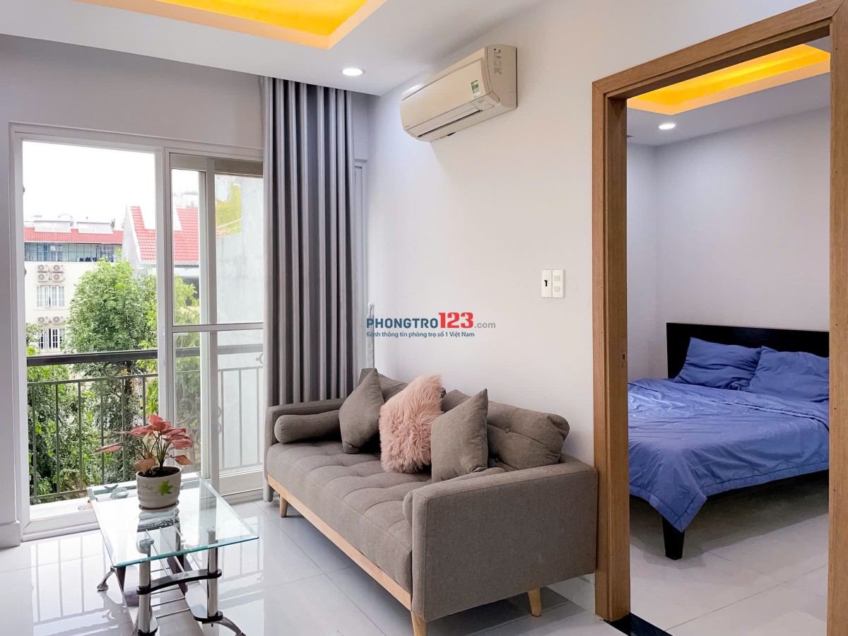 CHO THUÊ CĂN HỘ 1 PN/ STUDIO BAN CÔNG, FULL NT TẠI PHƯỜNG TÂN PHONG QUẬN 7 GẦN LOTTE MART, RMIT,TDTU