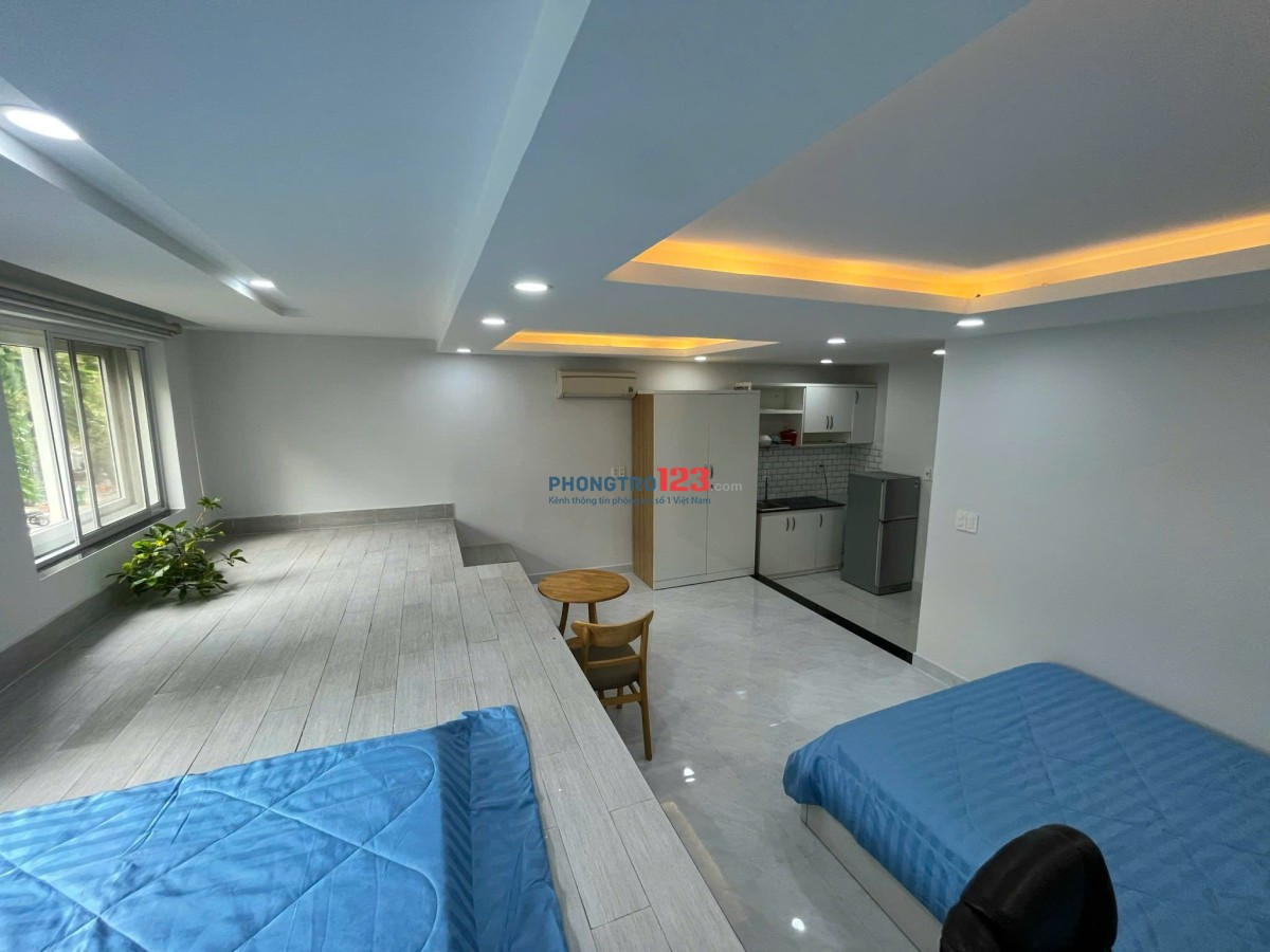 CHO THUÊ CĂN HỘ 1 PN/ STUDIO BAN CÔNG, FULL NT TẠI PHƯỜNG TÂN PHONG QUẬN 7 GẦN LOTTE MART, RMIT,TDTU