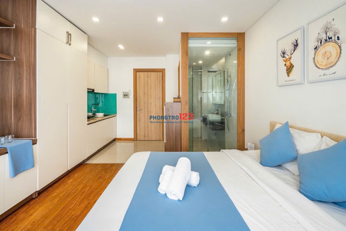 Thuê ngay studio xinh xinh 30m2 tại Nguyễn Cửu vân gần trường ĐH UEF