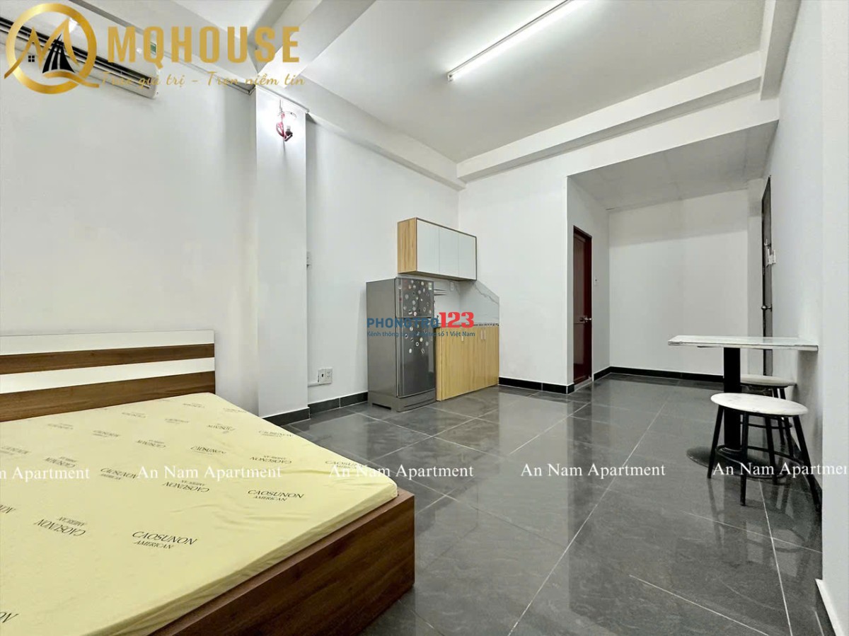 Cho Thuê Phòng Trọ Full Nội Thất 35m2 New 100% Tại Nguyễn Văn Đậu Gần Chợ Bà Chiểu, Đại Học Văn Lang