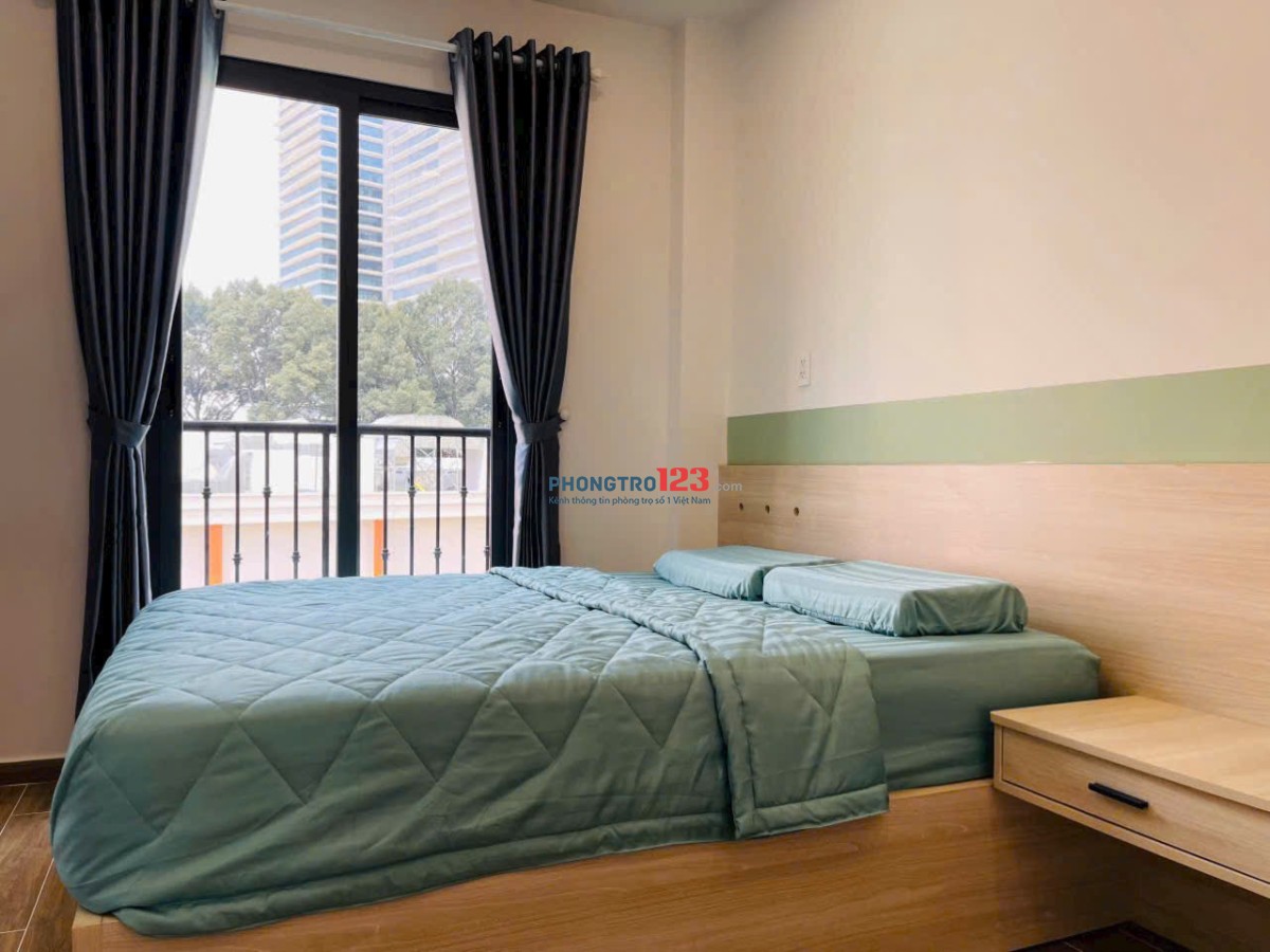 Thuê ngay 1PN Ban công 35m2 tại Nguyễn văn đậu gần chợ Bà Chiểu