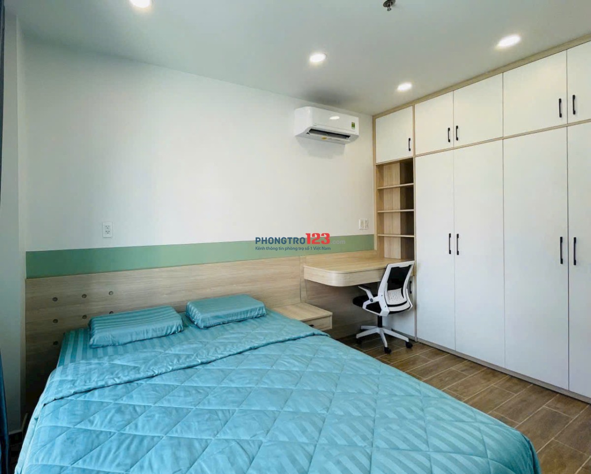 Thuê ngay 1PN Ban công 35m2 tại Nguyễn văn đậu gần chợ Bà Chiểu
