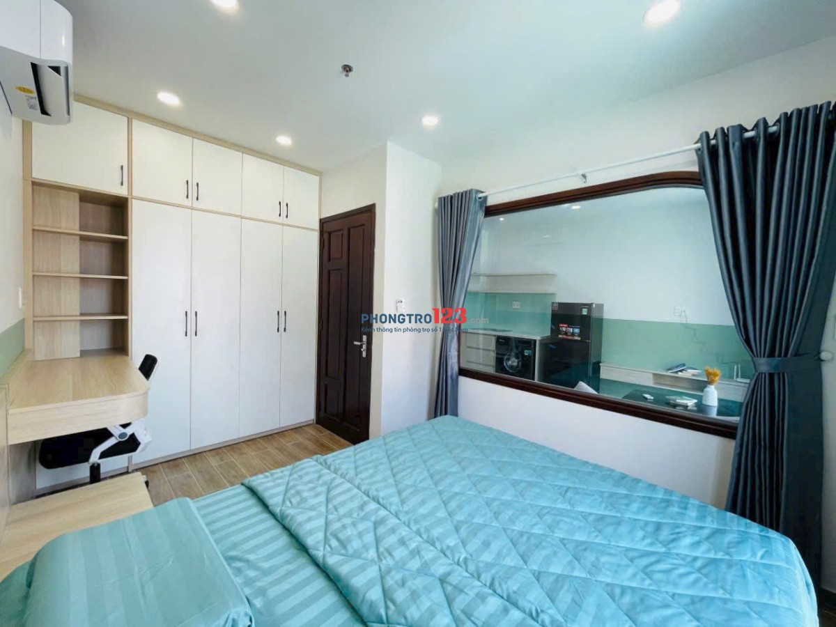 Thuê ngay 1PN Ban công 35m2 tại Nguyễn văn đậu gần chợ Bà Chiểu