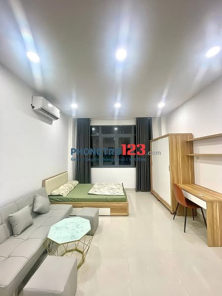 Phòng 35m2 có Cửa sổ lớn - Full NT Nơ Trang Long gần Chợ Bà Chiểu, ĐH Văn Lang. Gần Q1, Phú Nhuận.