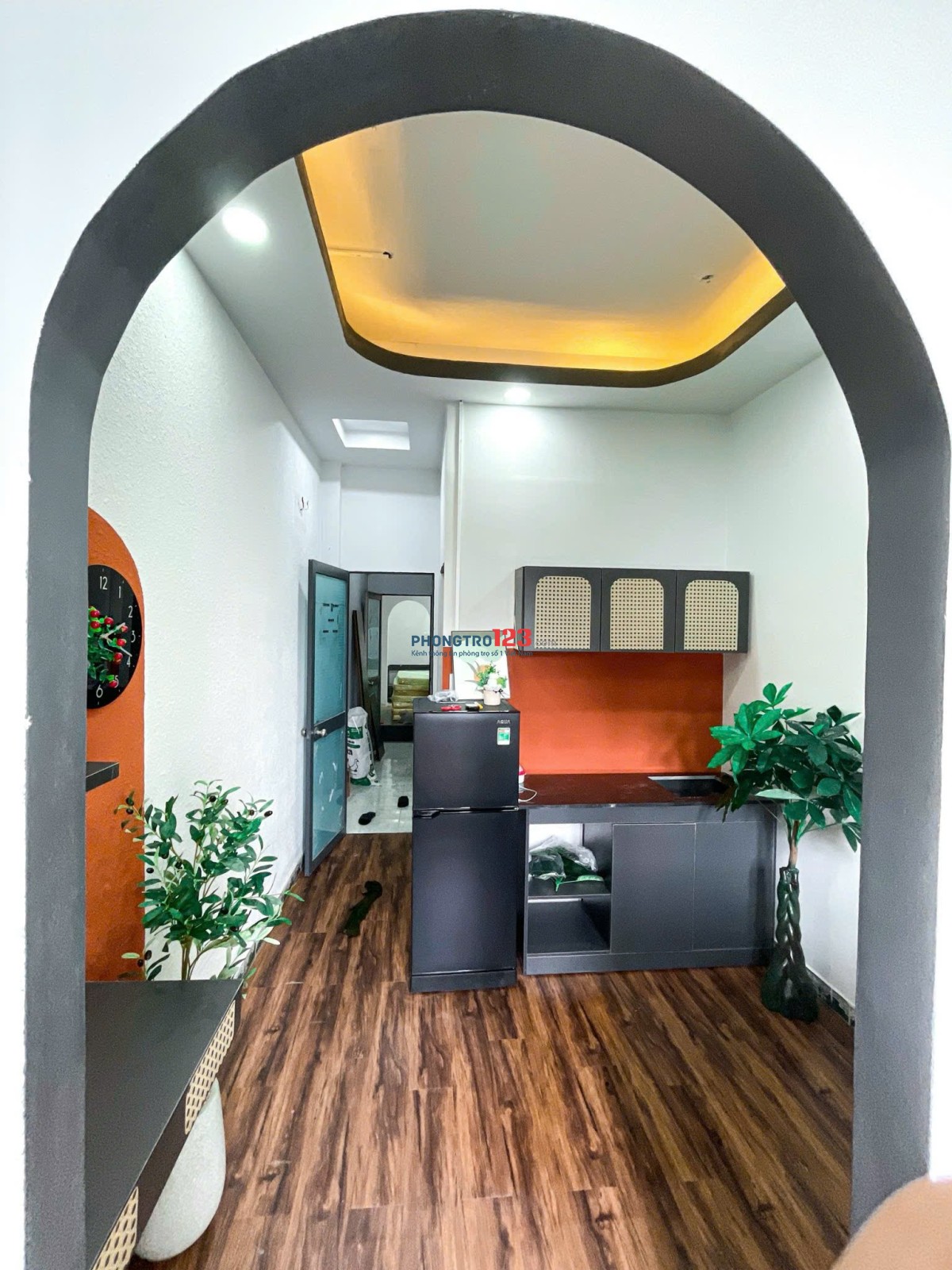 CĂN HỘ 1PN 35– FULL NỘI THẤT XỊN –quốc lộ 13,phường 17-quận bình thạnh