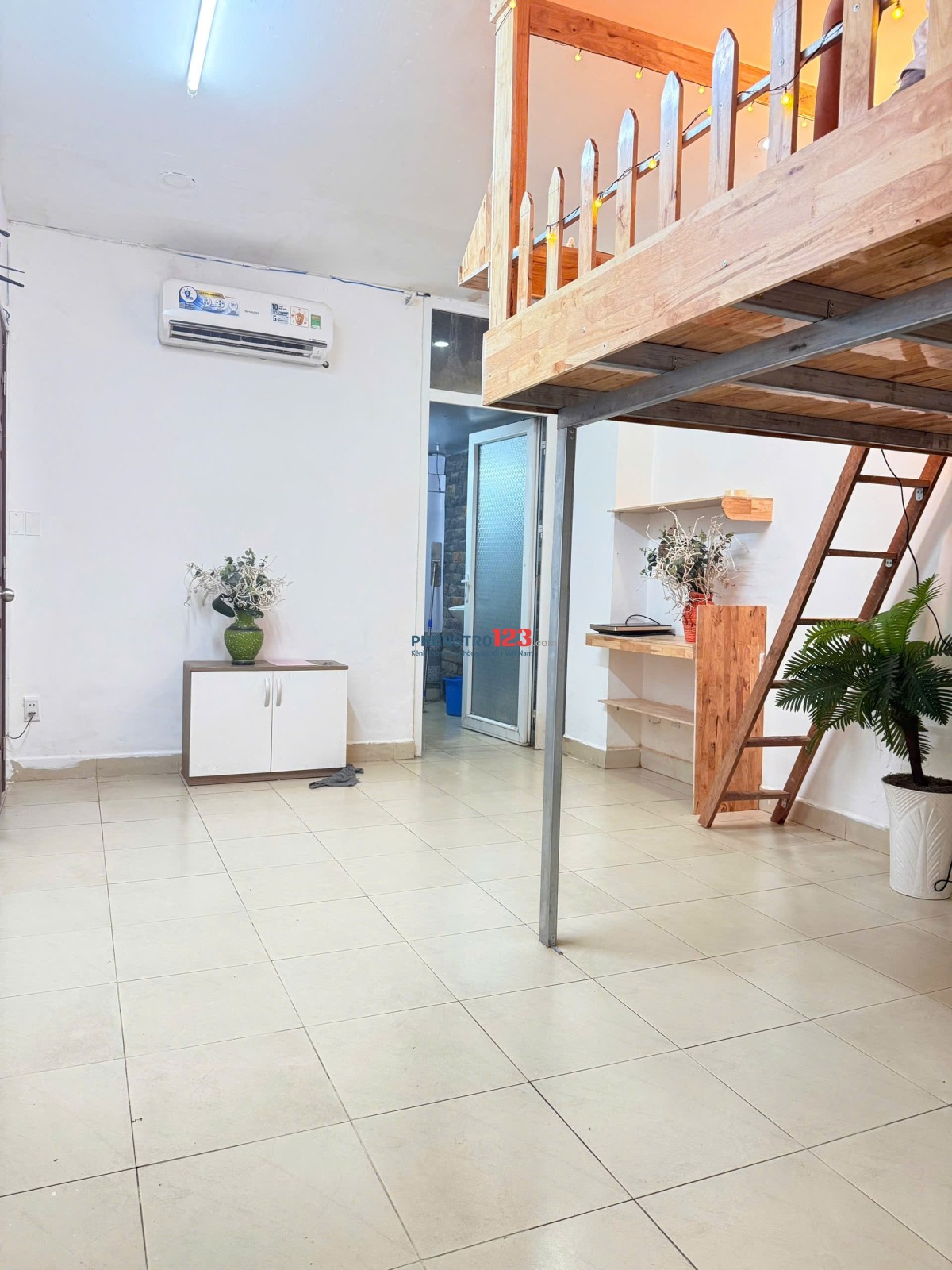 Phòng trọ có gác chill Quận 7 đường Trần Trọng Cung