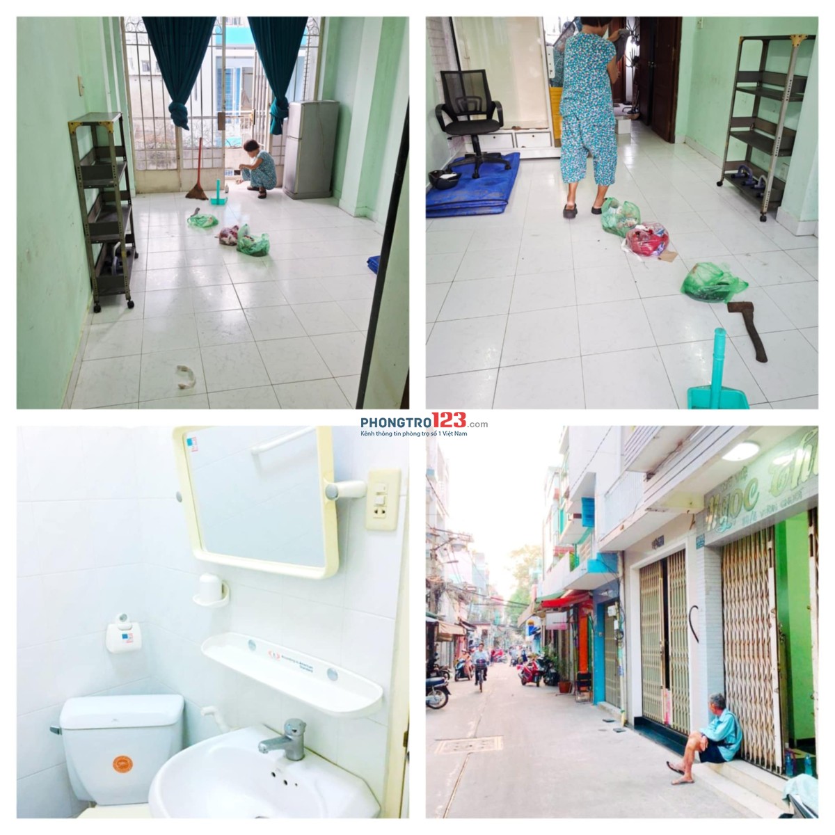 Cho Thuê Phòng Q3, full nội thất, có cửa sổ ban công - 3tr6