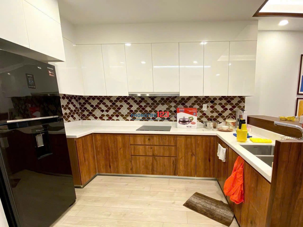 chung cư Richmond City, Bình THạnh: 95m2, 3p ngủ, NT, giá 18tr/th