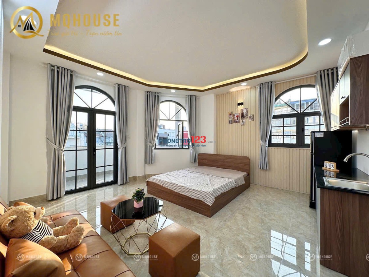CĂN HỘ STUDIO FULL NỘI THẤT - BANCOL MỚI 100% NGAY TRUNG TÂM GÒ VẤP