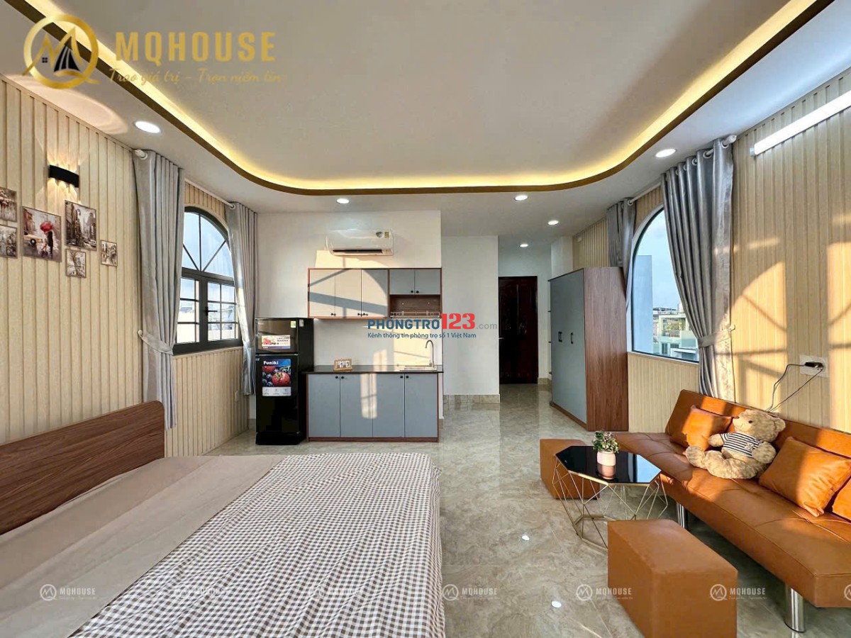 CĂN HỘ STUDIO FULL NỘI THẤT - BANCOL MỚI 100% NGAY TRUNG TÂM GÒ VẤP