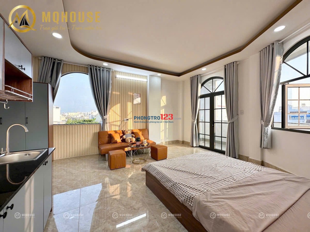 CĂN HỘ STUDIO FULL NỘI THẤT - BANCOL MỚI 100% NGAY TRUNG TÂM GÒ VẤP