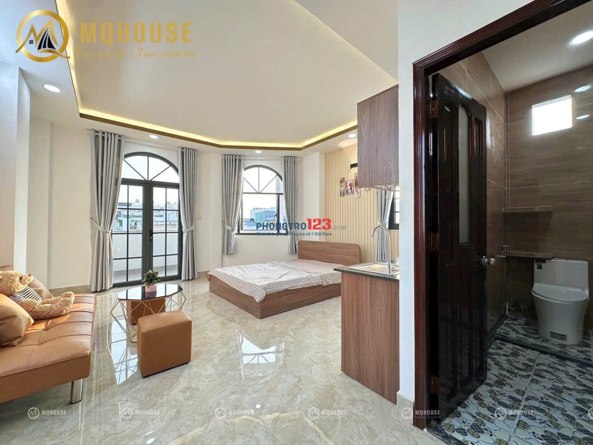 CĂN HỘ STUDIO FULL NỘI THẤT - BANCOL MỚI 100% NGAY TRUNG TÂM GÒ VẤP