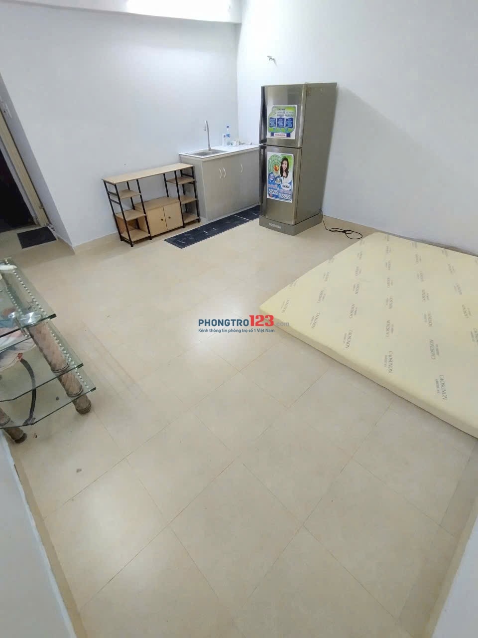 Phòng 25m2 nội thất đầy đủ. Đường Tạ Quang Bửu P4 Q8