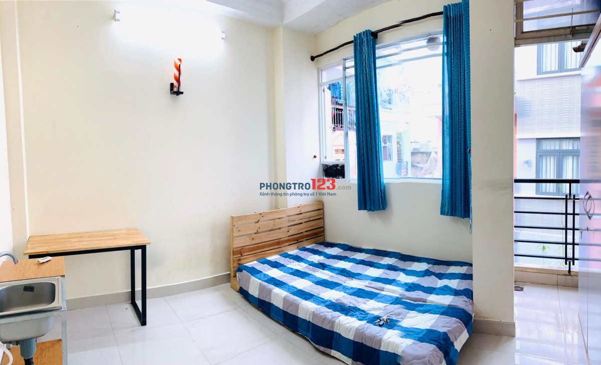 Lầu 2 Ban công & Cửa sổ thoáng + Full NT - Nguyễn Thượng Hiền Phú Nhuân