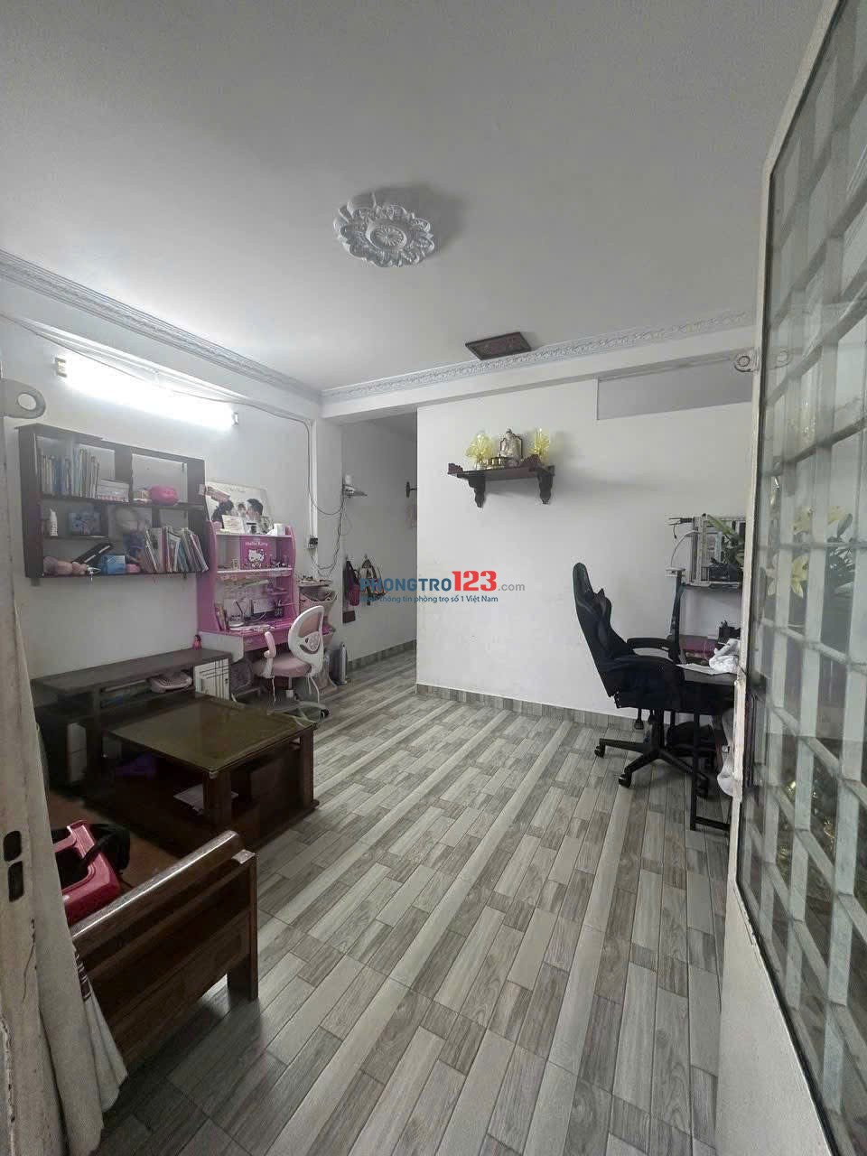 Chung cư 590, CMT8, Phường 11, Quận 3: 50m2,1p ngủ, Nt, 8tr/th