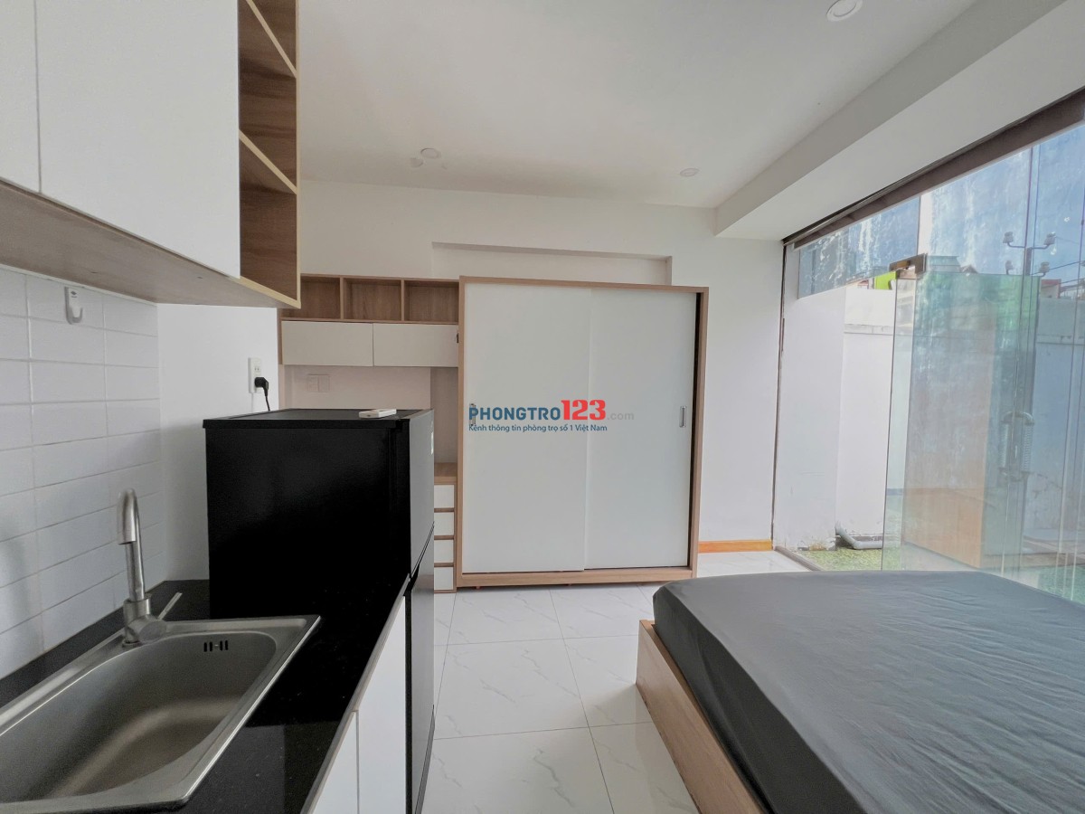 STUDIO SÂN VƯỜN – FULL NỘI THẤT