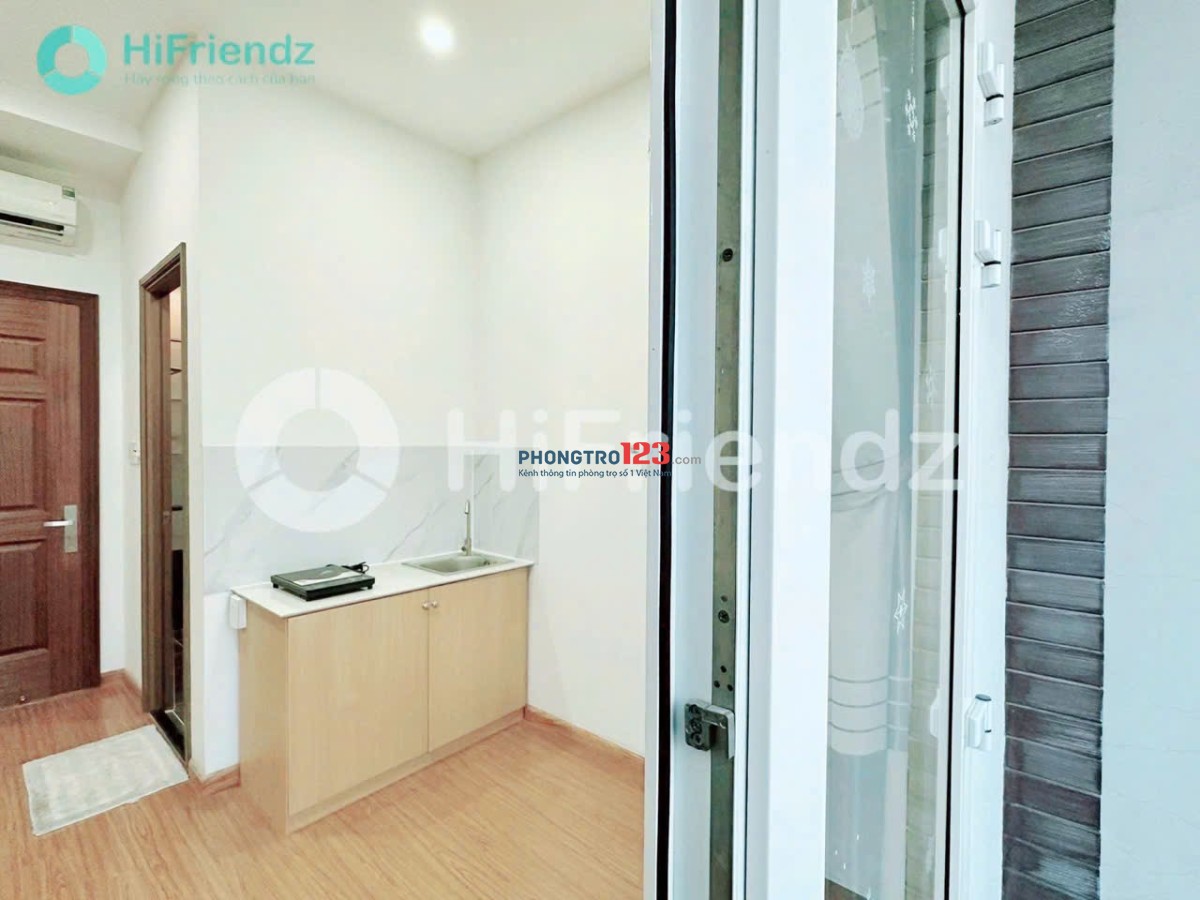 Cho thuê căn hộ studio ban công, full nội thất p. Tân Kiểng, q.7 gần Lotte, RMIT, TDTU, SCVivo
