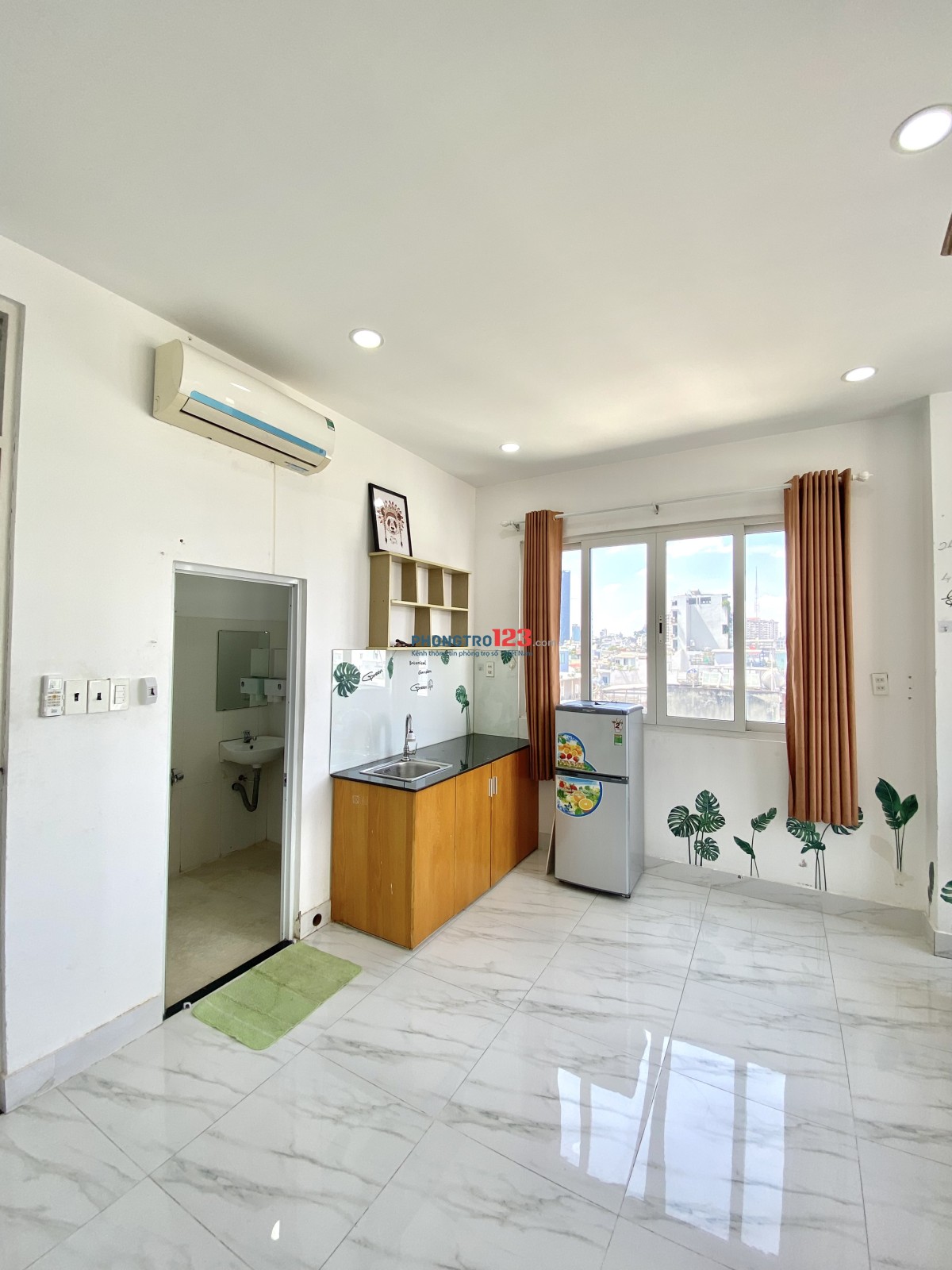 Phòng cửa sổ thoáng 117 Nguyễn Hữu Cảnh gần Vinhomes
