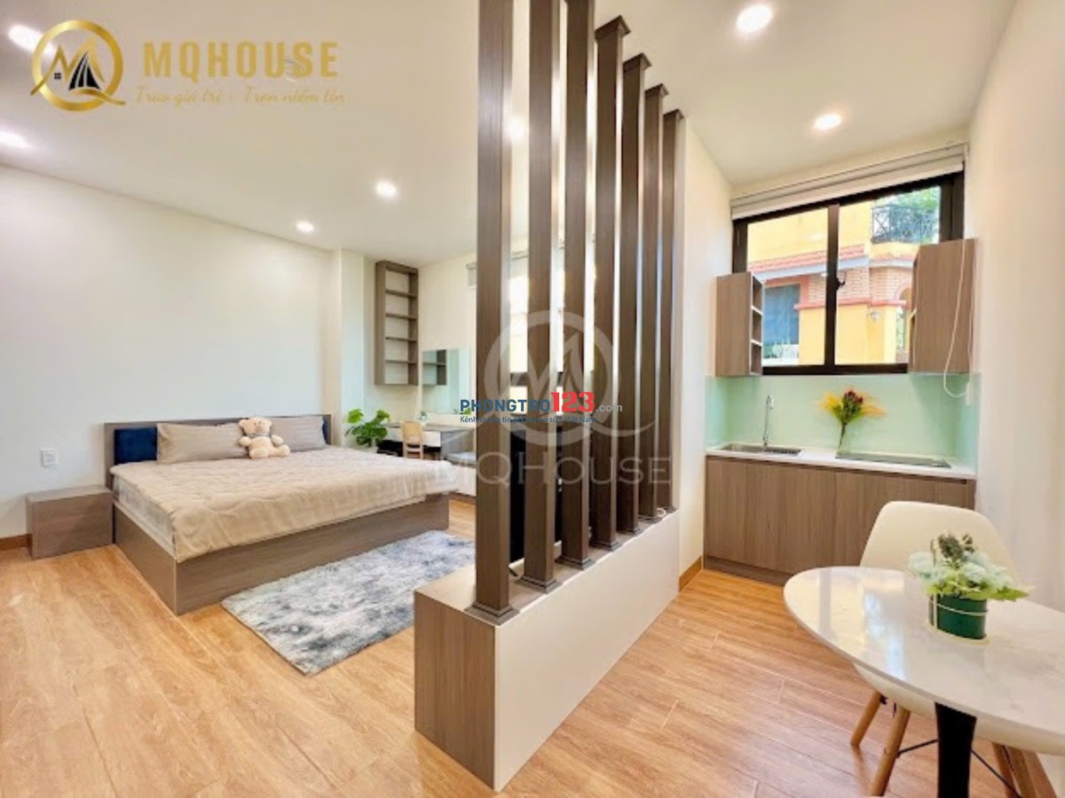 Căn Hộ 1 Phòng Ngủ Full Nội Thất Tách Bếp Ngay Sân Bay Tân Sơn Nhất Quận Tân Bình