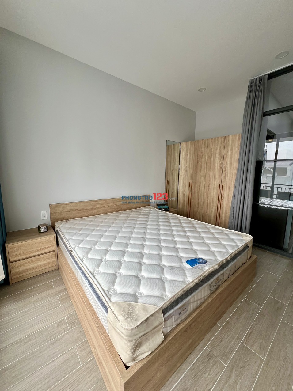 CHDV 1 PN, BAN CÔNG, FULL NỘI THẤT KDC NAM LONG