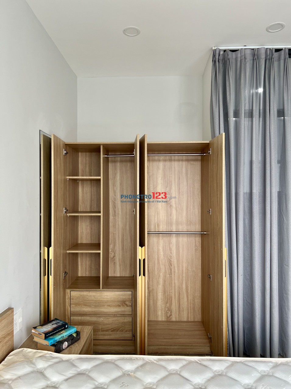 CHDV 1 PN, BAN CÔNG, FULL NỘI THẤT KDC NAM LONG