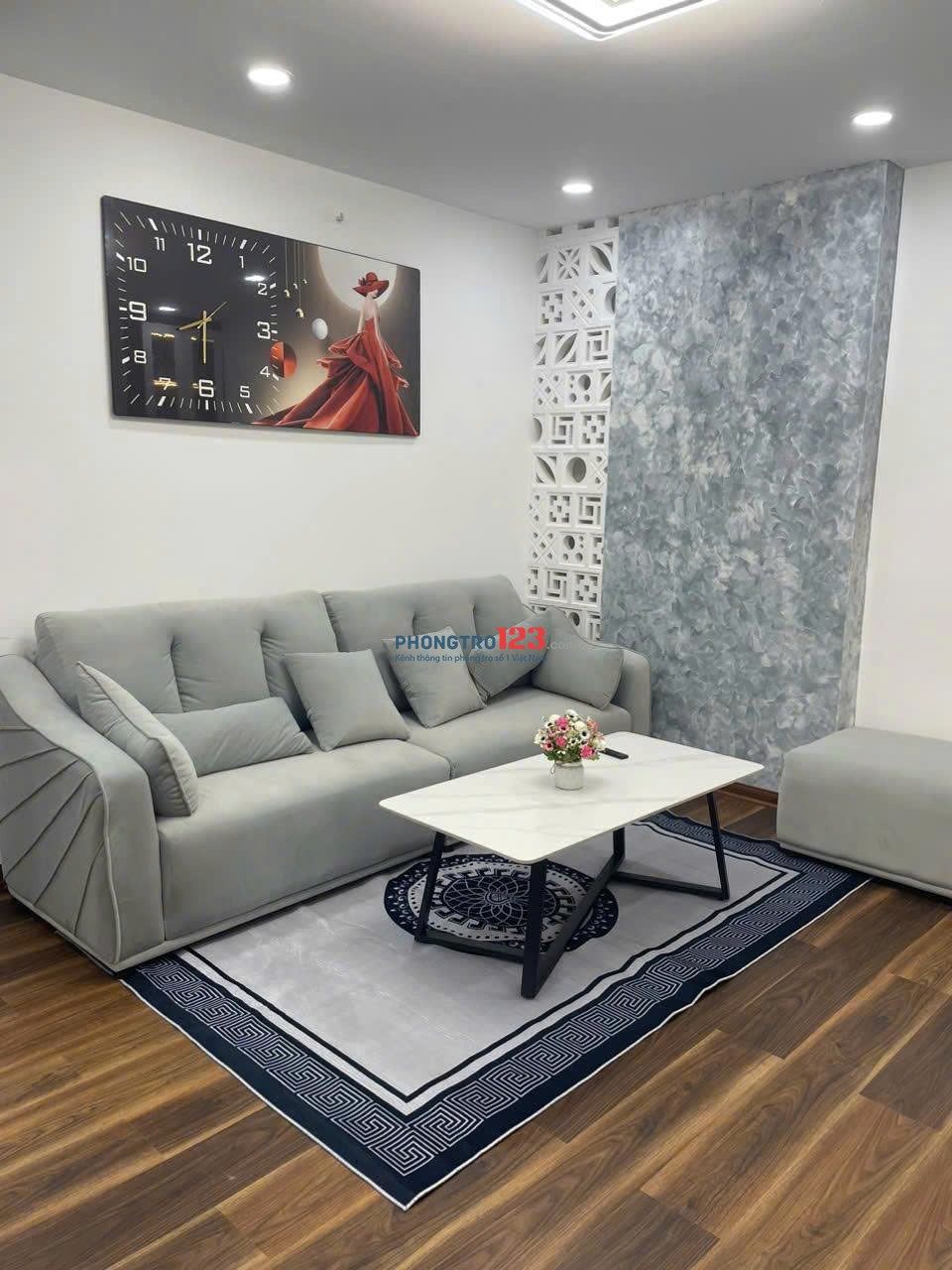 Chung cư 8x plus Trường Chinh, Q12: 80m2, 3p ngủ, NT, 9,5tr/th