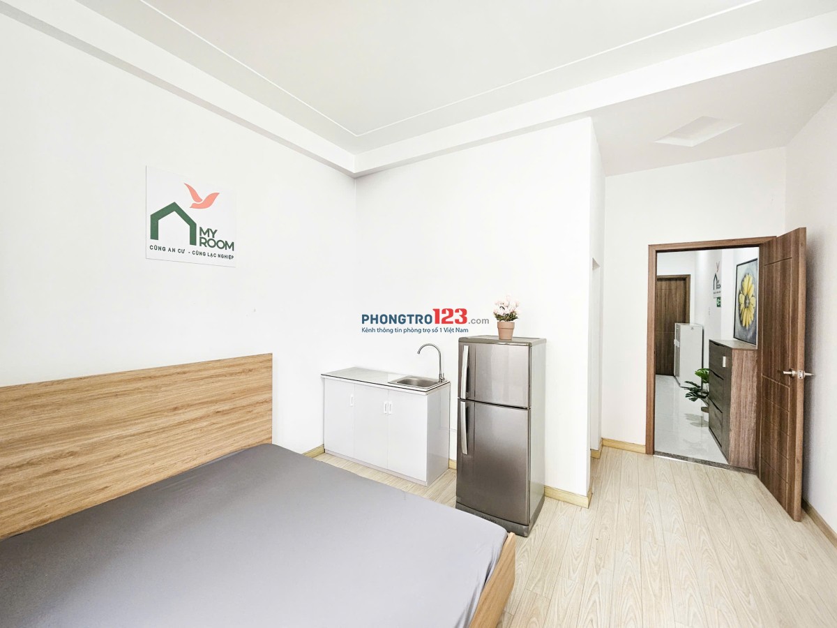 Cho thuê căn hộ studio có ban công/ cửa sổ, full nt p.Tân Kiểng, q.7 gần Lotte, RMIT, TDTU, SCVivo