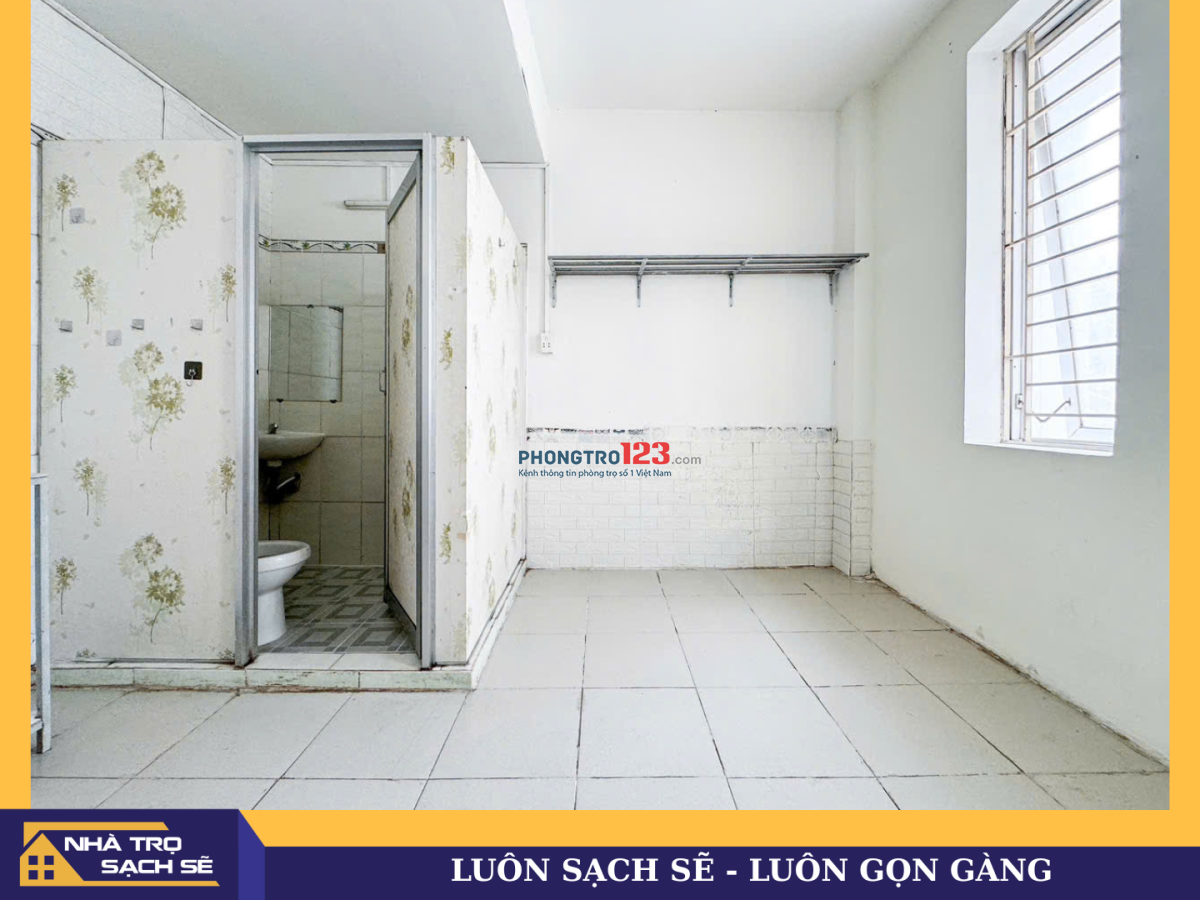 CHO THUÊ PHÒNG TRỌ NGUYỄN XÍ GẦN HUTECH - GTVT - HỒNG BÀNG - UEF - BẾN XE MIỀN ĐÔNG - PHẠM VĂN ĐỒNG