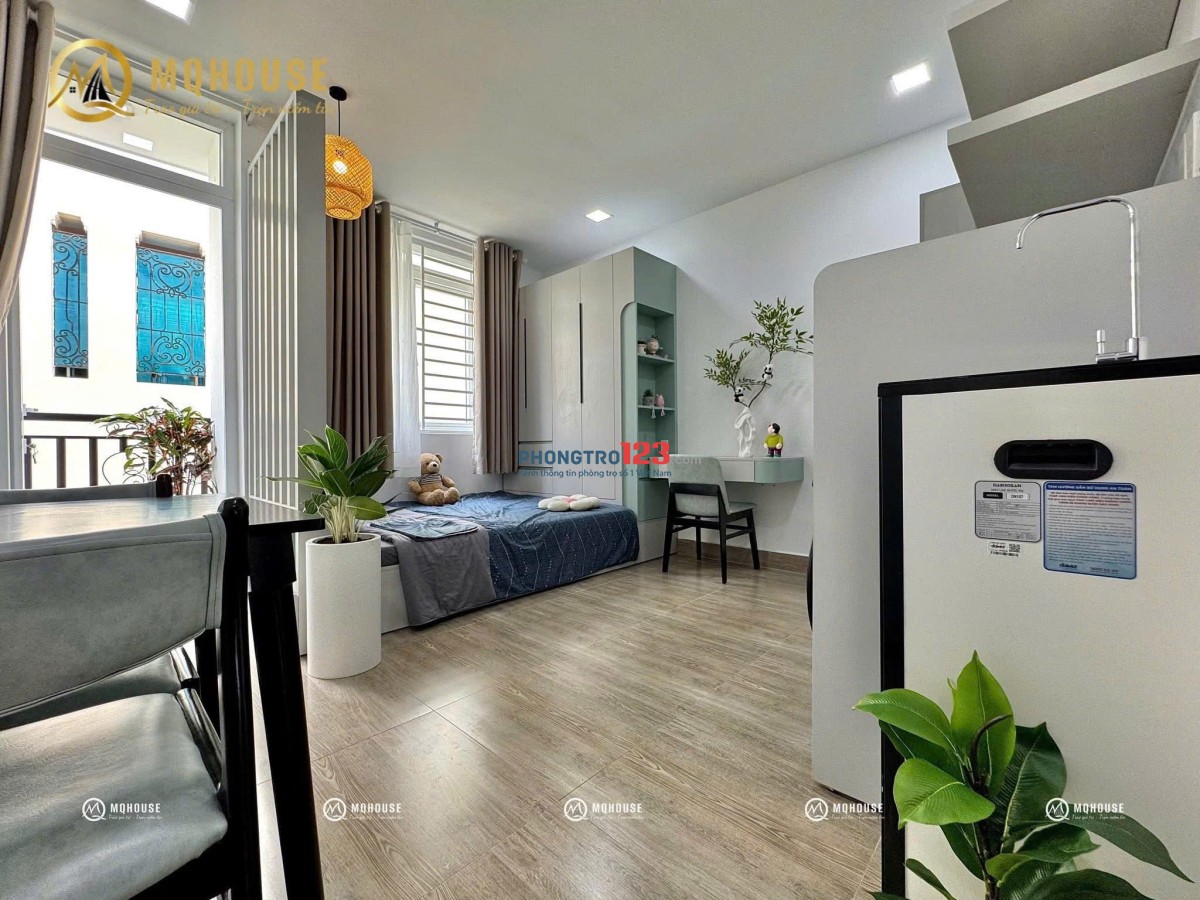 Khai trương siêu phẩm phòng đầy đủ nội thất hiện đại ban công thoáng mát Hoàng Sa Q1