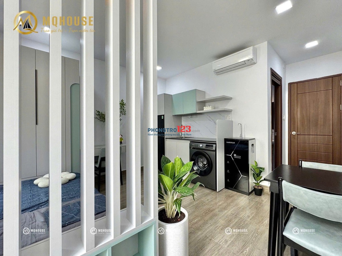 Khai trương siêu phẩm phòng đầy đủ nội thất hiện đại ban công thoáng mát Hoàng Sa Q1