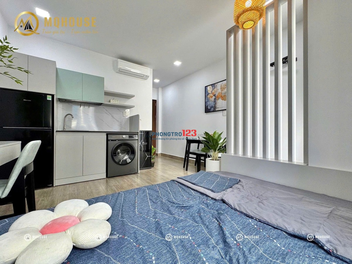 Khai trương siêu phẩm phòng đầy đủ nội thất hiện đại ban công thoáng mát Hoàng Sa Q1