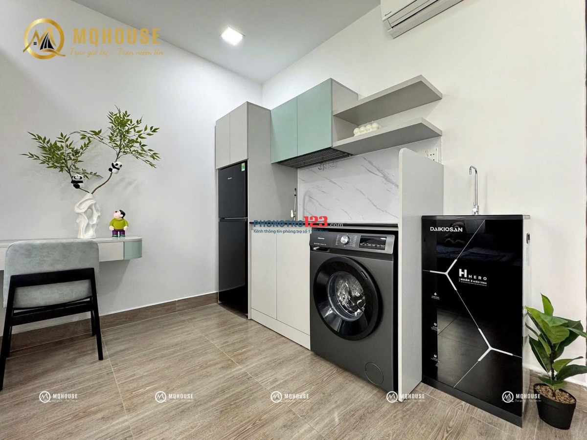 Khai trương siêu phẩm phòng đầy đủ nội thất hiện đại ban công thoáng mát Hoàng Sa Q1