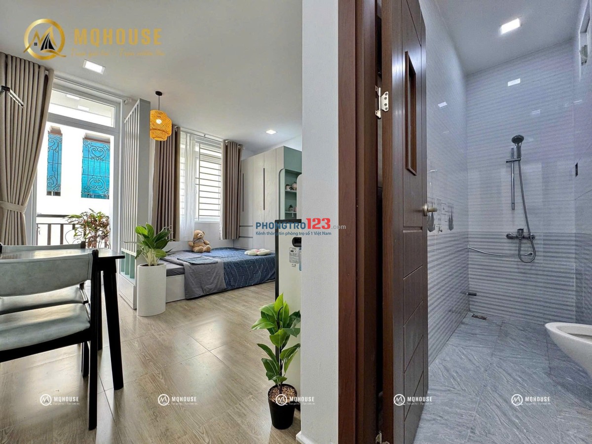 Khai trương siêu phẩm phòng đầy đủ nội thất hiện đại ban công thoáng mát Hoàng Sa Q1
