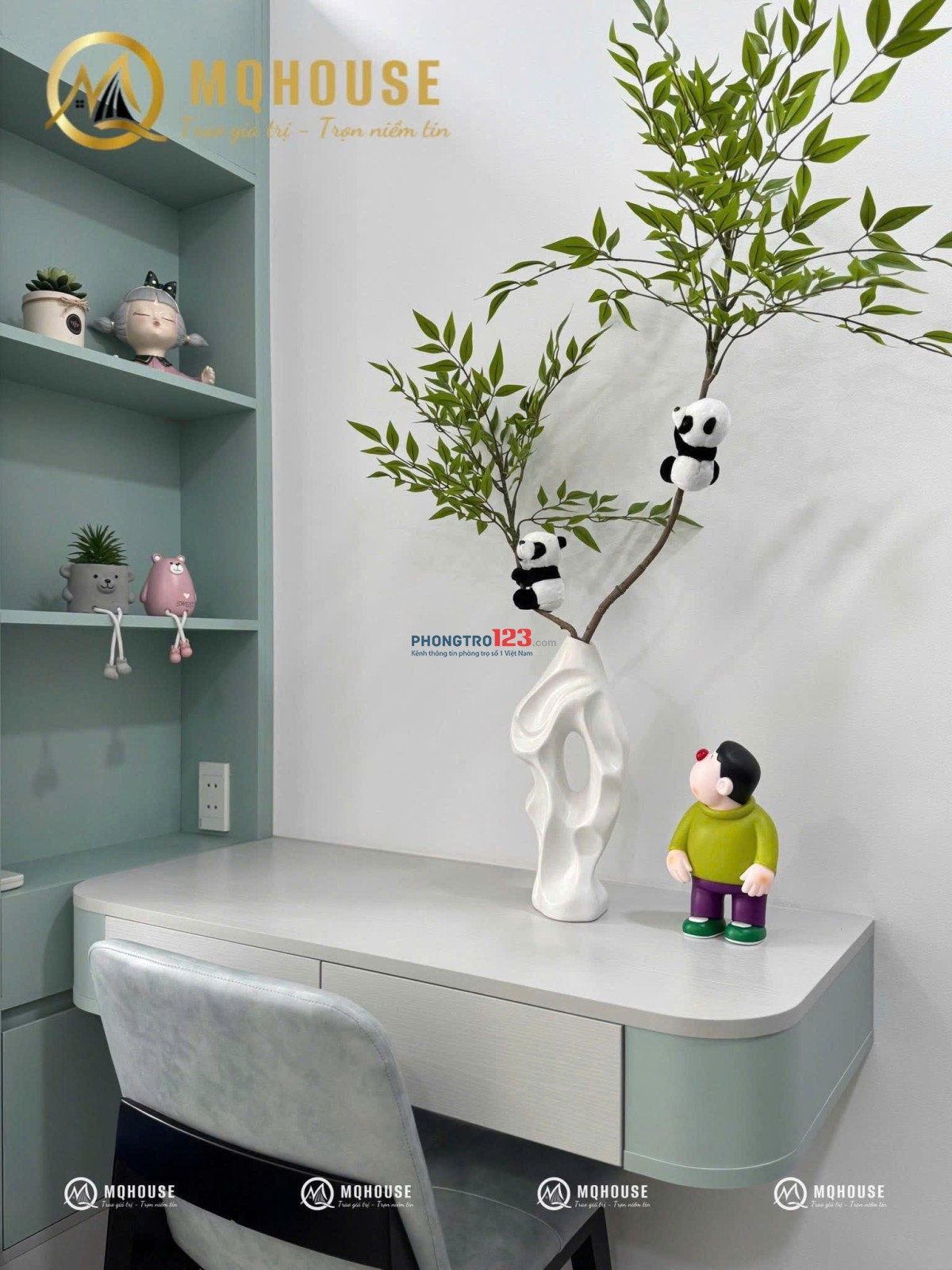 Khai trương siêu phẩm phòng đầy đủ nội thất hiện đại ban công thoáng mát Hoàng Sa Q1