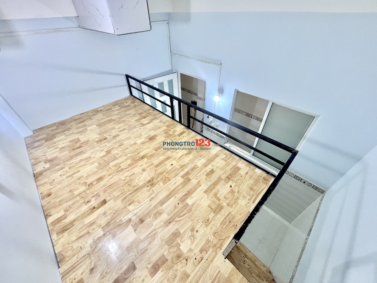 PHÒNG TRỌ CÓ GÁC SẴN MÁY LẠNH CÓ CỬA SỔ TRỜI SÁNG THOÁNG NGAY AEON TÂN PHÚ