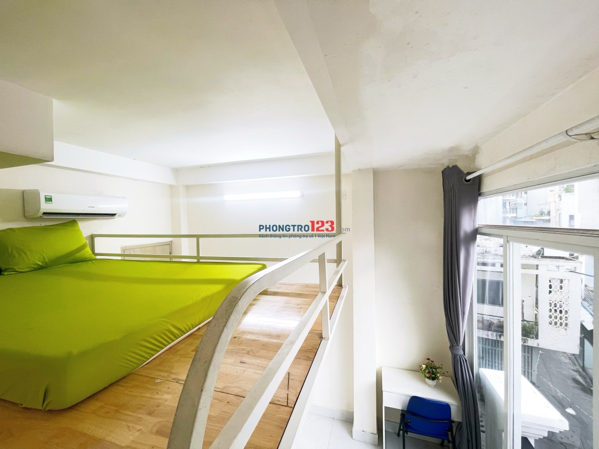 GÁC LỬNG BAN CÔNG, FULL NỘI THẤT NGAY ĐH GTVT, HUTECH